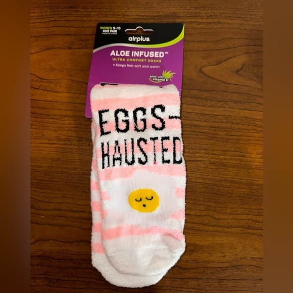 AirPlus Accessories - AirPlus Microfiber Aloe infused Vitamin Ultra Comfort Soft Fuzzy Socks